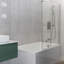 Baignoire carrée encastrée 152 x 81 cm - Bonde à droite-136206005