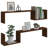 vidaXL Wall Shelves Engineered Wood Living Room Display Shelf Multi Colors