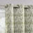Vernon Monochrome Brushstrokes Magnetic Closure 100% Blackout Grommet Curtain Panel-125104699-125104700