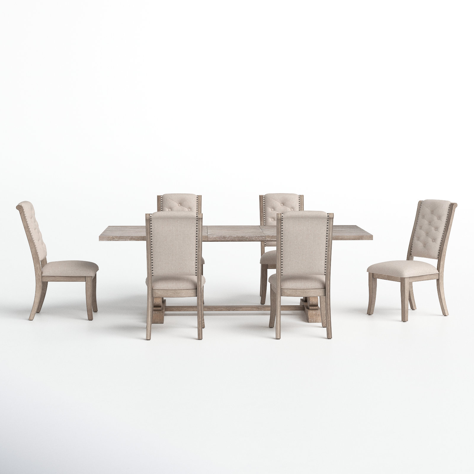 Chianti 7 - Piece Dining Set, Ivory