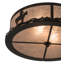 Cowboy & Steer 2 - Light Flush Mount
