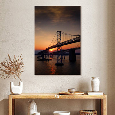 Lilie Chesapeake Bay Bridge Dusk