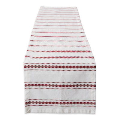 Kujawski Striped 100% Cotton Tablecloth