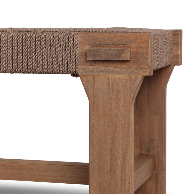 MOXIE Outdoor Teak Dining Bench