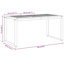Rectangular 5 - Piece 4 - Person 180Cm L Outdoor Table Set-922499774