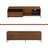 70.8'' Modern TV Stand For Tvs Up To 75 Inches, Entertainment Center With Storage Space, Sliding Doors, Adjustable Shelves And Metal Frame, Mid Century Modern Media TV Console Table For Living Room-623364178