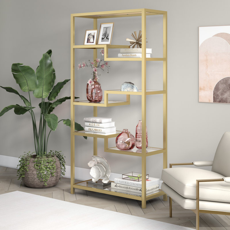 Johann Etagere Bookcase - Stylish Metal Storage
