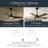 Gentry 85" 9-Blade Anvil Iron LED Windmill Ceiling Fan with Wall Control and Light Kit-742847664