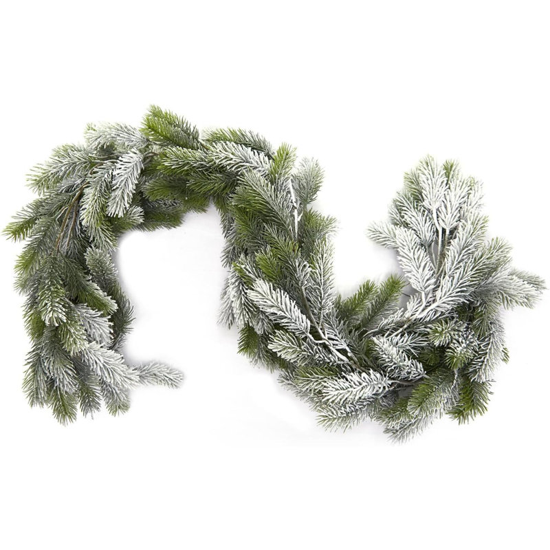 Real Touch Norfolk Snow Pine Garland