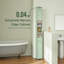 Armoire de salle de bain haute avec étagère de salle de bain étroite