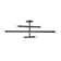 Jamir 6 - Light Dimmable Sputnik Modern Linear Chandelier
