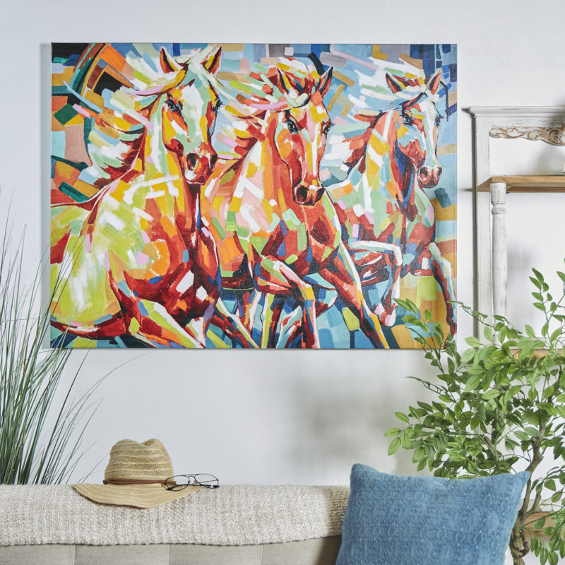 " Horse " Painting Print