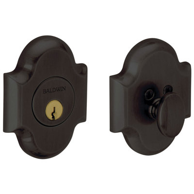Boulder Arched Single Cylinder Deadbolt