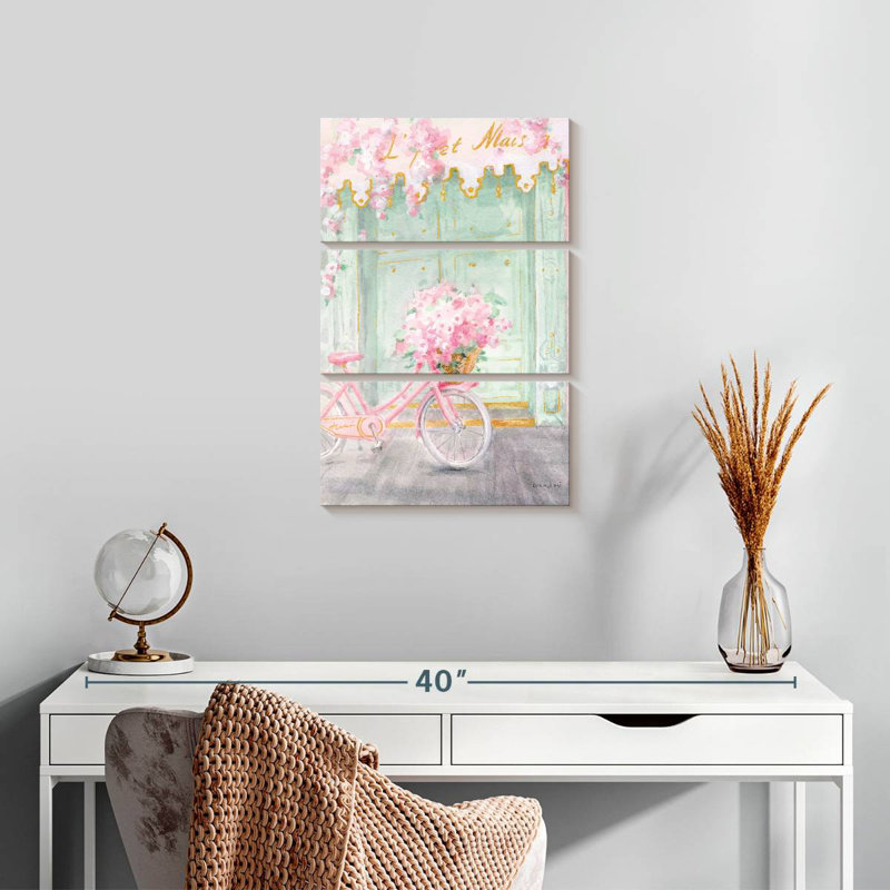 Mehar Pastel Paris I, 65" H x 42" W