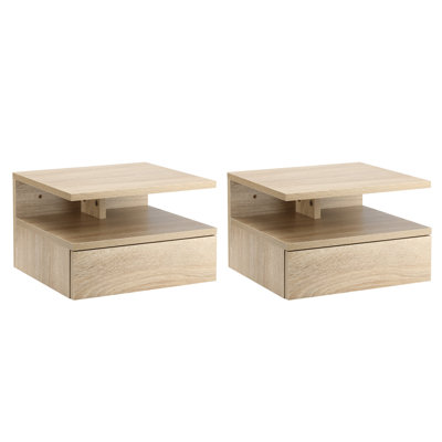 Claranne 35cm W Manufactured Wood Bedside Table