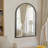 Arch Metal Accent Mirrors Modern Bathroom/Vanity Mirrors Decorative Leaning Mirrors-359288980