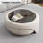 Cream style retractable coffee table set
