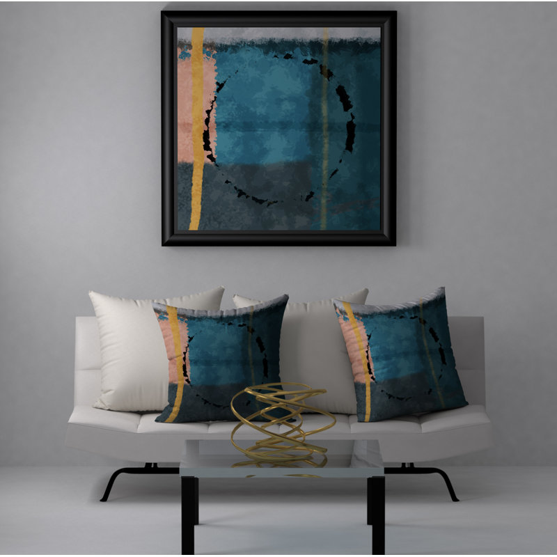 Housse de coussin décorative carrée et flatteur, 20 po x 20 po