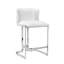 Banks Upholstered Stool with Metal Frame-70046048-70046049-72862921
