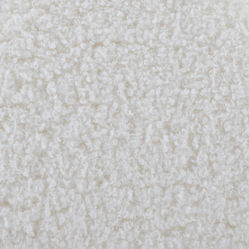 Repose-pieds, tissu - blanc