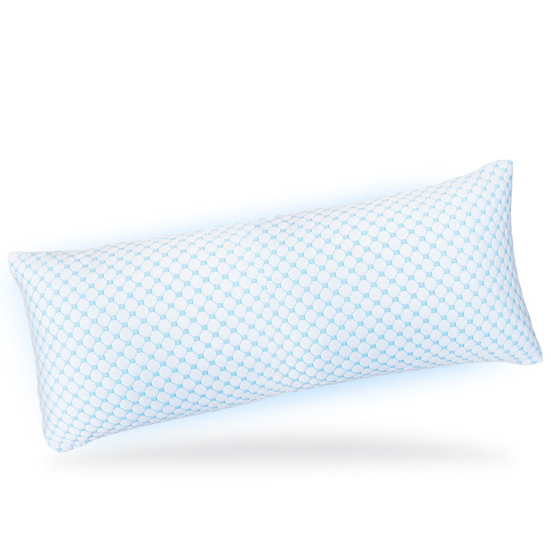 Scarlett Gel Memory Foam Medium Pillow, Body Pillow, Set of 1