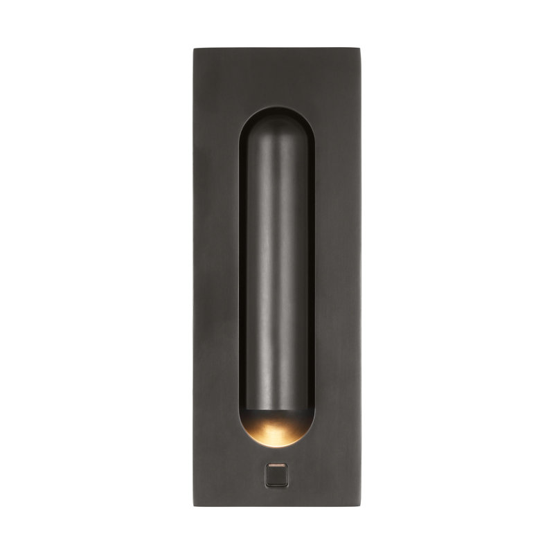 Ponte LED Flush Mounted Sconce, Bronze