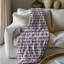 Couverture sherpa rose 1 pièce-100514577