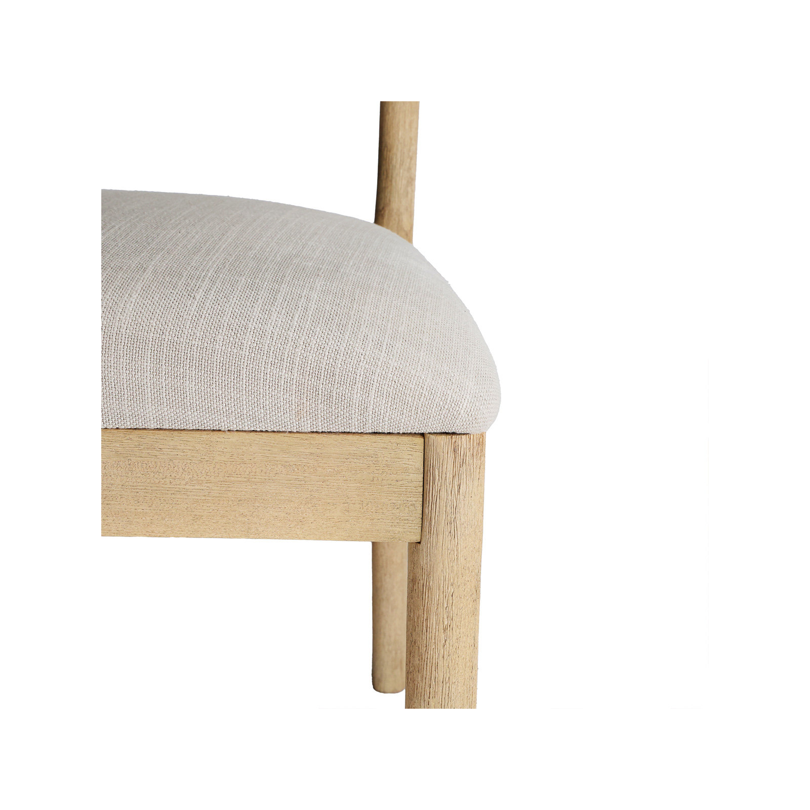 Wales Upholstered Dining Chair (Set of 2), Natural