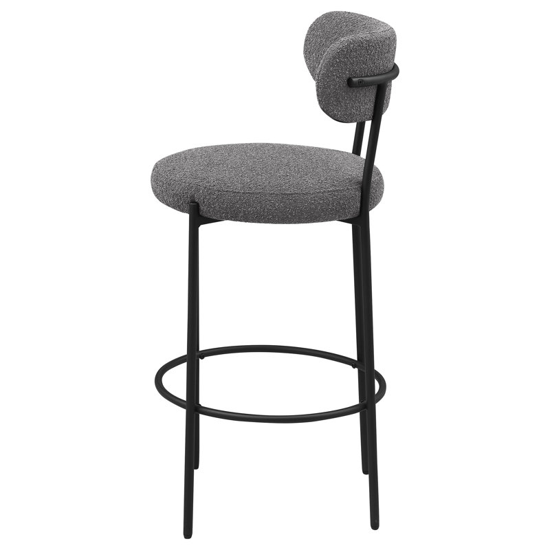 Ensemble de 2 chaises de bar Concord Grey Boucle