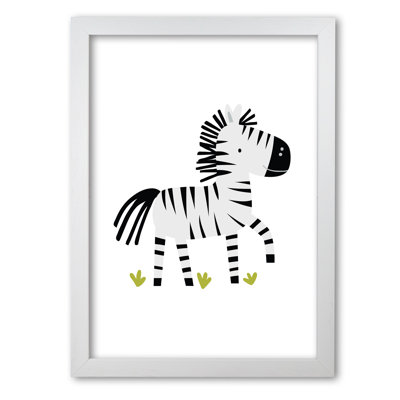 Children's Animals, Zebra - Print