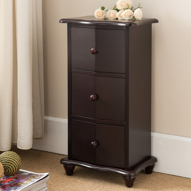 Solid Wood Accent Chest, Dark Cherry