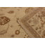 Tapis brun clair en laine noué à la main 9 pi 10 po x 7 pi Abbigail Southwestern