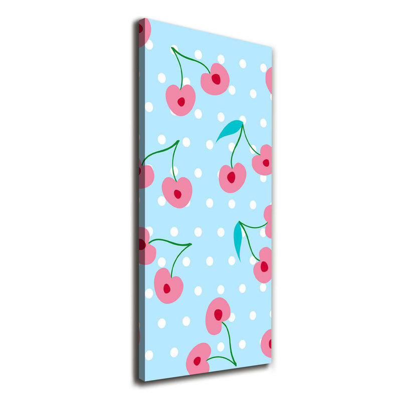 Cherries - Wrapped Canvas Print