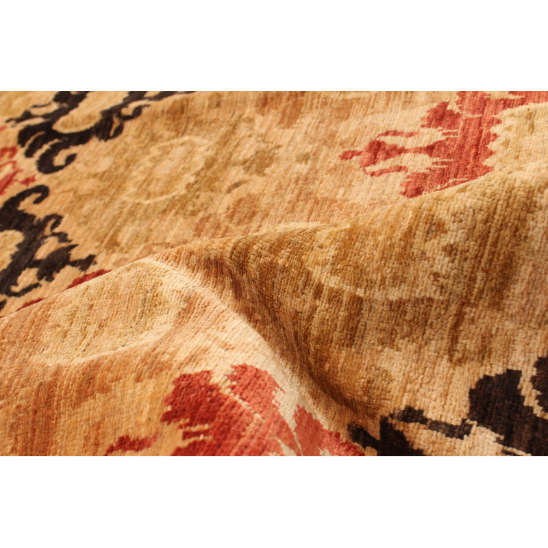 Tapis brun Isma Finest 9 pi 0 po x 11 pi 9 po