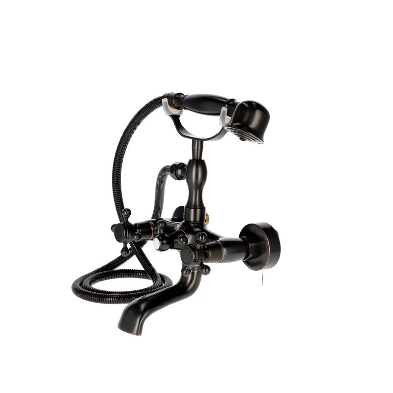 Leavitt Mixer Shower with Handheld Shower Head
