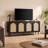 63" W Manufactured Wood Sideboard with Rattan Doors -2142125790
