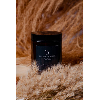 Oud Wood Scented Designer Candle