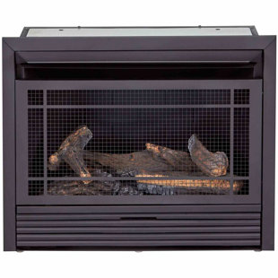 Ashley Liquid Propane GAS 1,500 Sq. ft. Vent-Free Painted Black Stove