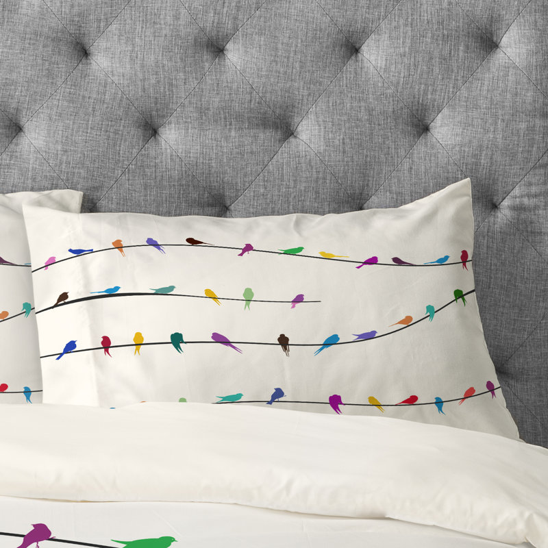 Happy Spring Pillowcase, Standard