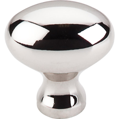 Egg 1 1/4" Length Oval Knob