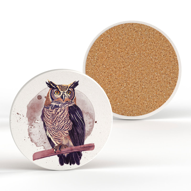 Ceramic Round 1 Piece Coaster