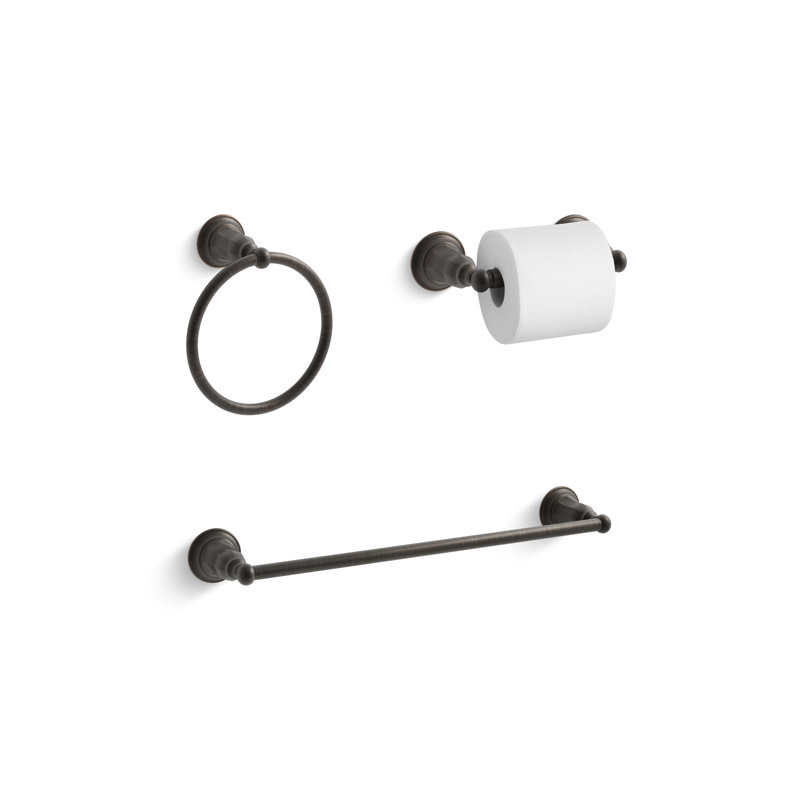 Kelston Towel Bar, 24"W, Oil Rubbed Bronze