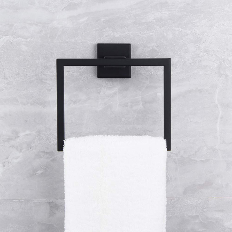 2 - Piece Bathroom Hardware Set, Matte Black