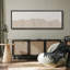 «Grunge Scratches Neutral Minimalist Modern Extra Large», reproduction d'art sur toile encadrée-107117852-111665851