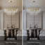 Lustre en cristal 14 lumières Modern-1047968061-1047968056