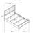 Burton Black Upholstered Queen Bed