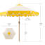 Parasol de patio avec manivelle, parasol d'extérieur avec 6 nervures en aluminium avec pampilles pour patio, terrasse, bord de piscine-1688667936