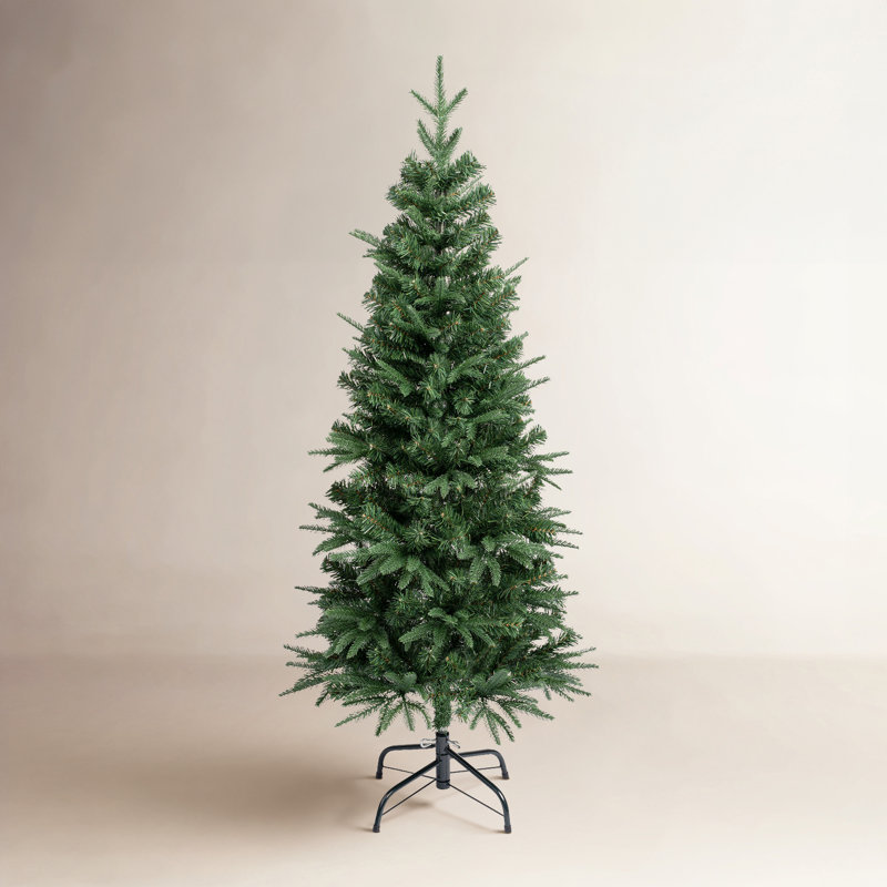 Sapin mince et illuminé, 4.5', Non éclairé