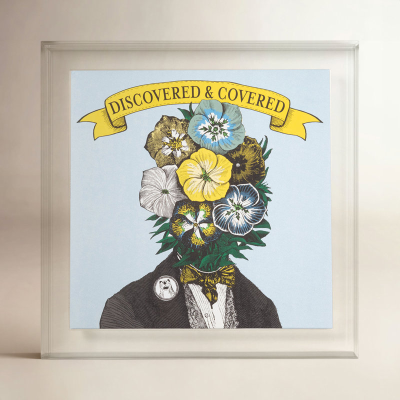 Display & Play Record Frame For 12x12" Albums, 12" x 12”, Clear
