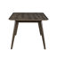 Ensemble de salle à manger en bois Tennyson avec table de salle à manger rectangulaire et chaises à dossier ouvert, noyer-1919041513